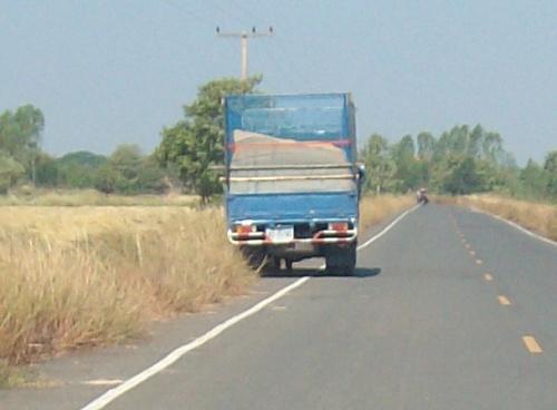 La route du riz...