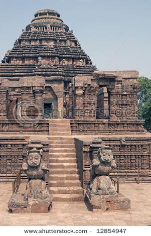 Konark ! (déc 91). Le temple du soleil !