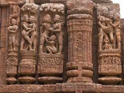 Konark ! (déc 91). Le temple du soleil !