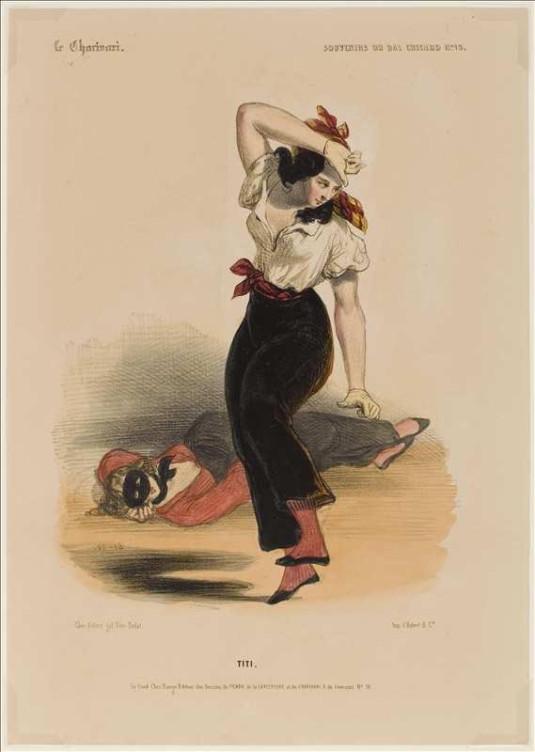 Titi par Gavarni, 1842© Maison de Balzac / Roger Viollet