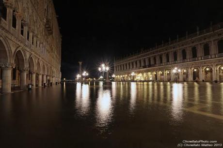 Acqua alta du 23 mai 2013 à Venise - photo Chinellato Matteo