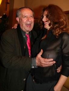 Tinto Brass et Caterina Varzi à Florence en 2008