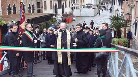  Inaugurato il Ponte Votivo a Venezia 