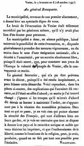 Lettre de Villetard