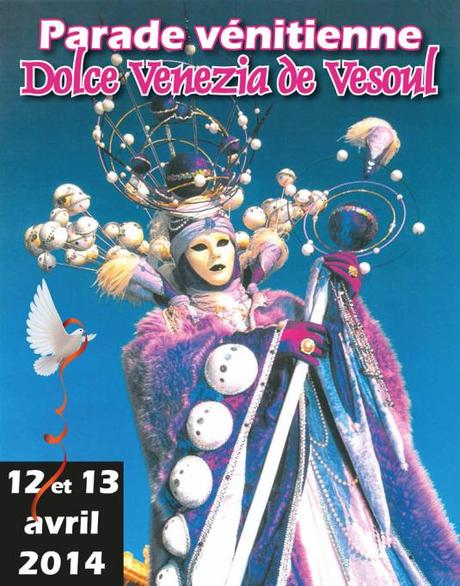 Affiche de la Parade Vénitienne à Vesoul 2014