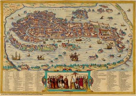 Plan de Venise, par Braun et Hogemberg