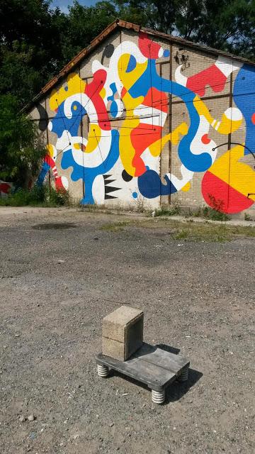 Street art au Fort d'Aubervilliers