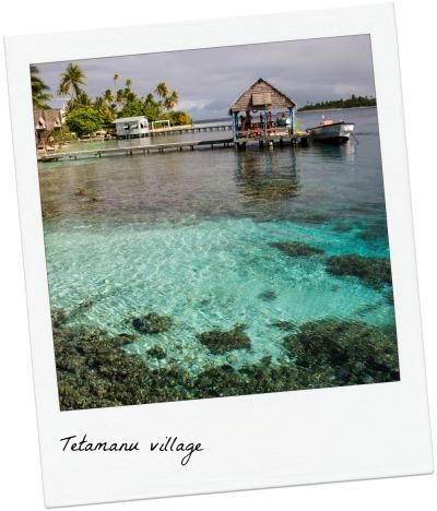 C’est LÀ qu’il faut aller à Fakarava Tetamanu village fakarava