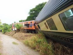 Tête en l'air !  Une histoire de train...