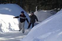 Québec : patiner dans une forêt bien perdue