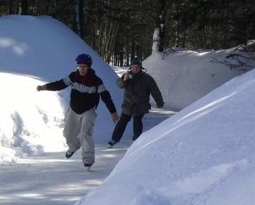 Québec : patiner dans une forêt bien perdue