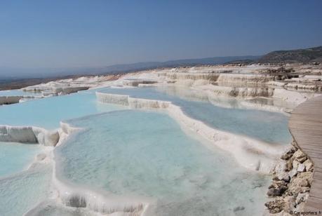 Pamukkale, château de coton turc