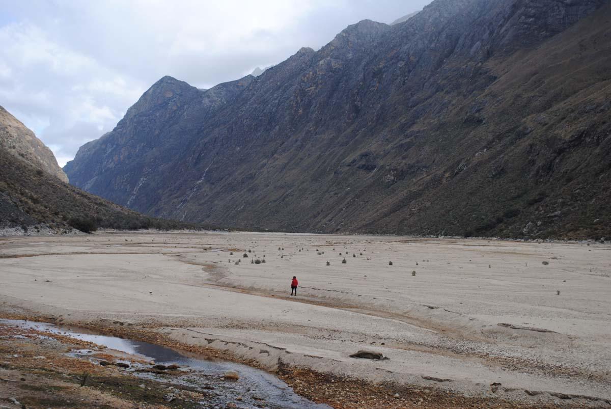 Cest parti pour un trek dans la Cordillère des Andes