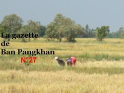 La gazette de Ban Pangkhan (27). Du 15/09 au 30/11/2014.