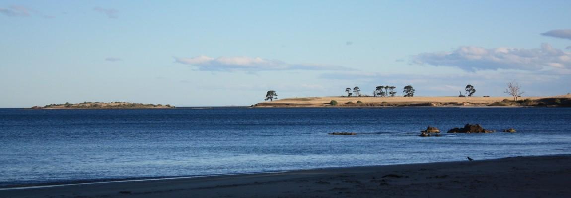 route entre triabunna et swansea tasmanie