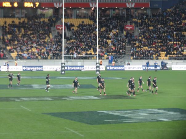 Rugby et haka néo-zélandais