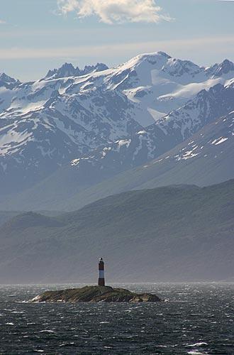 Cap ô Pas Cap dans le canal Beagle en Patagonie