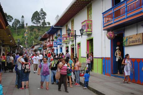 Colombie - Salento - rue principale