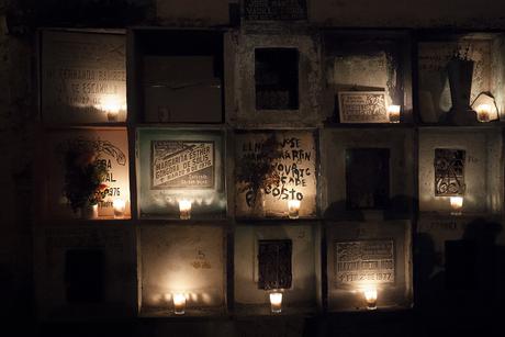 Cimetière de Mérida pour le Jour des morts