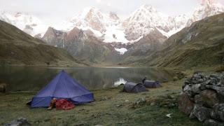 Trekking autour de la Cordillère Huayhuash, avec mes amis...