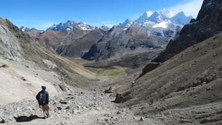 Trekking autour de la Cordillère Huayhuash, avec mes amis...