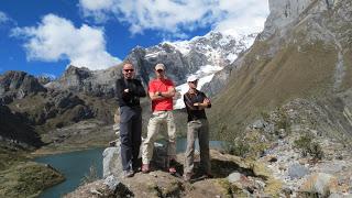 Trekking autour de la Cordillère Huayhuash, avec mes amis...