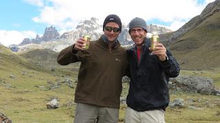 Trekking autour de la Cordillère Huayhuash, avec mes amis...