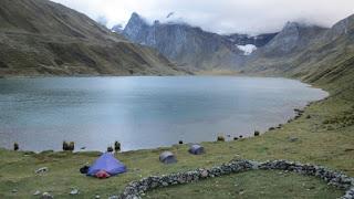 Trekking autour de la Cordillère Huayhuash, avec mes amis...