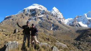 Trekking autour de la Cordillère Huayhuash, avec mes amis...