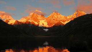 Trekking autour de la Cordillère Huayhuash, avec mes amis...