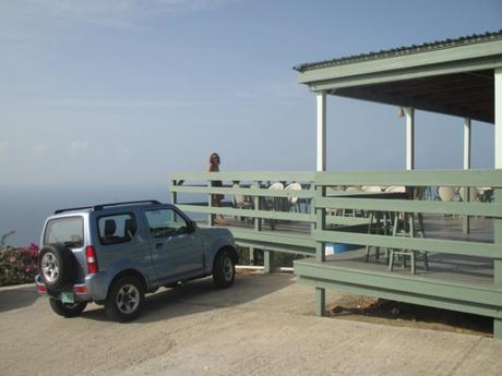 Arrivée au Belvédère Virgin Gorda