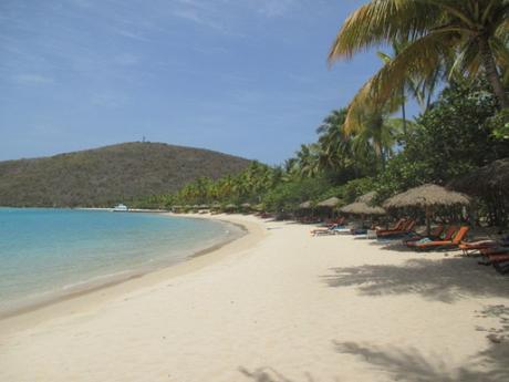 Plage de Litle Dix Bay