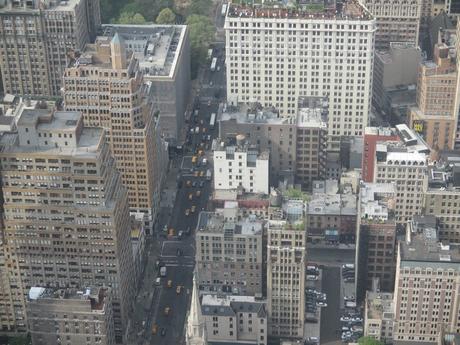 Vue depuis l'Empire State Building