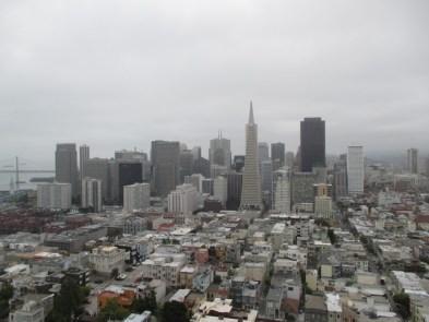 Vue depuis la Coit Tower San Francisco