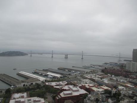 Bay bridge depuis la Coit TowerSan Francisco