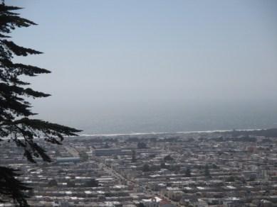 la plage de San Francisco depuis Grand View Park