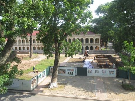 la citadelle impériale de Thang Long Fouilles archéologiques