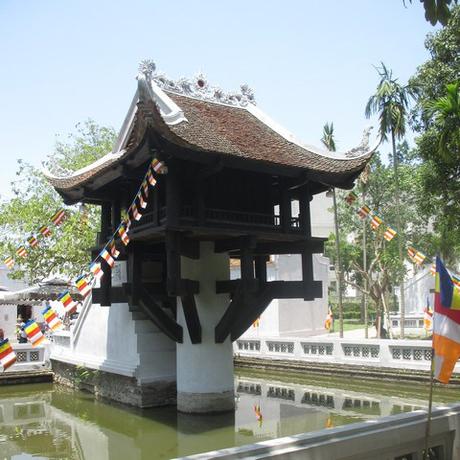 Pagode au pilier unique