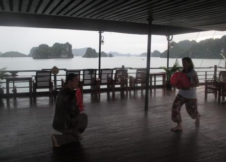 Tai Chi à Halong Bay