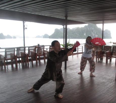 Tai Chi à Halong Bay