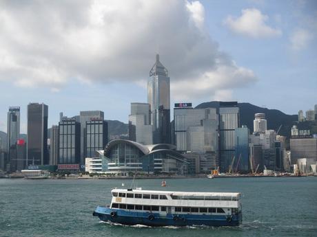 bateau baie de Hong Kong