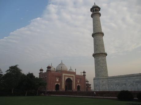 minaret du Taj Mahal