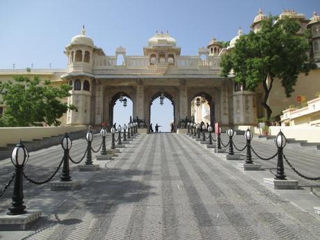 entrée du city Palace udaipur