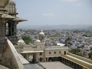 vue Udaipur depuis City Palace