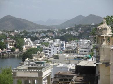 vue Udaipur depuis City Palace