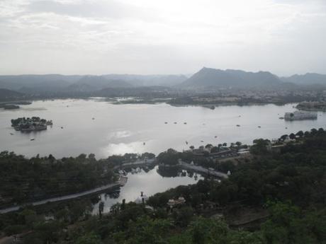 vue sur le lac Pichola Udaipur