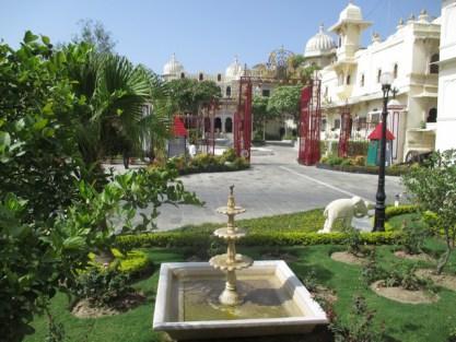 entrée du palais privé City Palace udaipur