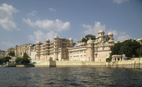 vue sur le City Palace Udaipur