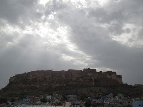 Vue sur la forteresse jodhpur