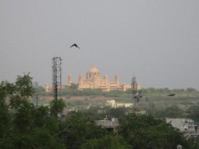 vue sur le palais Umaid Jodhpur